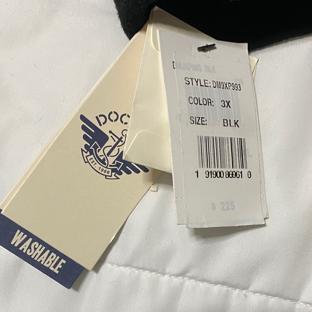 NWT Men’s Dockers Pea Coat size 3X - Picture 2 of 11